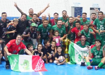 Final da série ouro: time Os Travados/Caiçara é vencedor do campeonato de futsal 2024