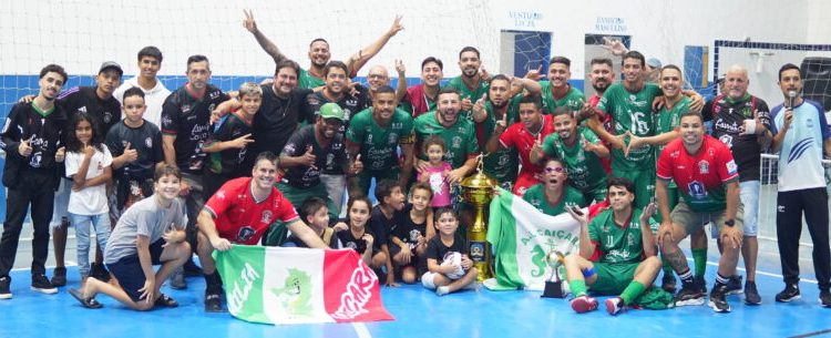 Final da série ouro: time Os Travados/Caiçara é vencedor do campeonato de futsal 2024