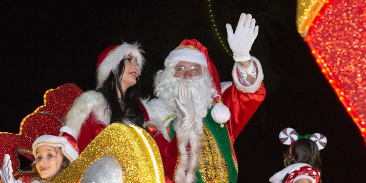 Parada de Natal em Bertioga acontece dia 21 de dezembro