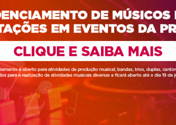 Caraguatatuba realiza credenciamento de músicos para apresentações em eventos da Prefeitura