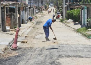 Obras de drenagem na Olaria seguem em ritmo acelerado e entram na reta final