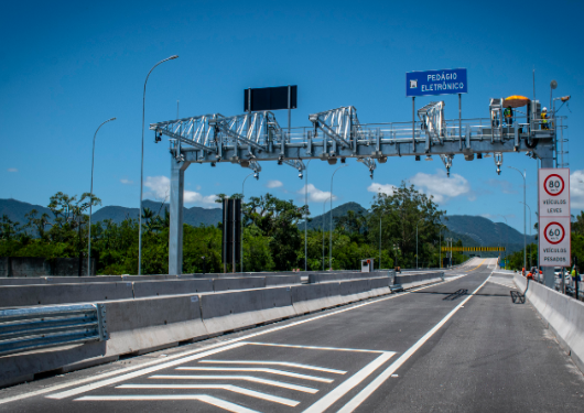 Tamoios reforça que o não pagamento da tarifa “Free Flow – Pedágio Eletrônico” gera multa de 5 pontos na CNH