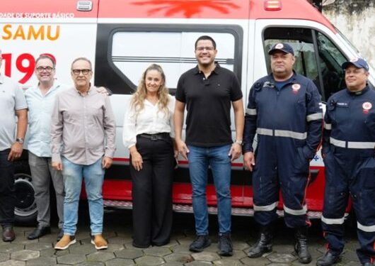 Caraguatatuba é contemplada com ambulância do SAMU e soma sete novos veículos entregues