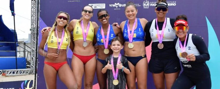 Atletas de Caraguatatuba se destacam no Circuito Brasileiro de Vôlei de Praia e se preparam para o Mundial