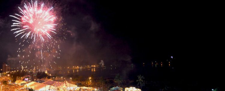 Tradicional queima de fogos em Caraguatatuba será em três pontos da cidade