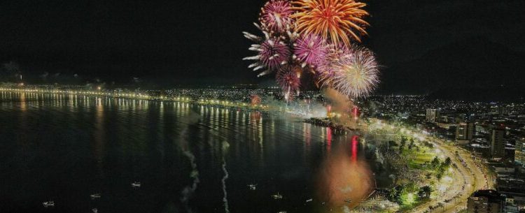 Vira Caraguá 2024/2025 terá queima de fogos em três pontos da cidade