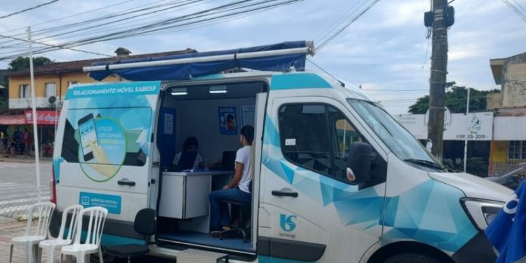 Bertioga recebe atendimento móvel da Sabesp entre 27 e 31 de janeiro  