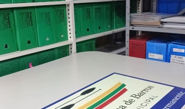 Arquivo Municipal “Arino Sant’Ana de Barros” segue fechado ao público para manutenção