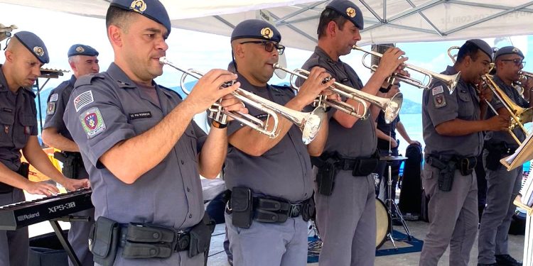 Caraguá recebe apresentação do Corpo Musical da Polícia Militar na Praça da Cultura dia 25