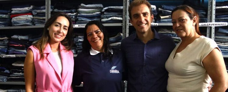 Fundo Social da Costa Sul de Caraguatatuba recebe visita de prefeito e primeira dama