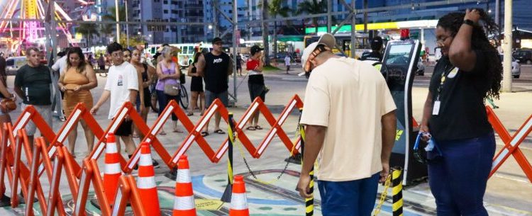 Cerca de 150 pessoas passam por simulador de embriaguez ao volante em Campanha promovida pelo Governo Municipal e DER