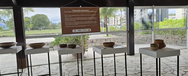 Secretaria de Turismo de Caraguatatuba recebe ‘Exposição Percurso’ de arte cerâmica