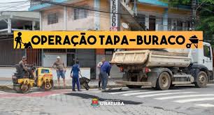 Infraestrutura realiza operação tapa-buraco nas principais vias da cidade 