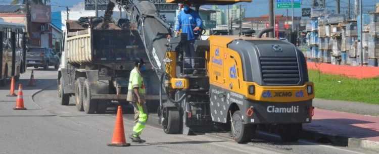 Obras de recapeamento de trevo de Caraguatatuba entram na fase de final