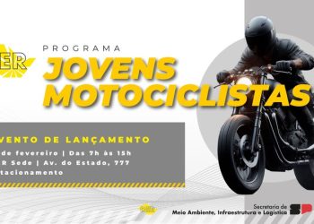 DER-SP lança programa Jovens Motociclistas para reduzir acidentes nas rodovias