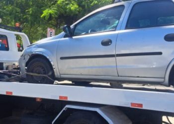 Suspeito de atropelamento com vítima fatal é localizado e levado à delegacia em Caraguatatuba