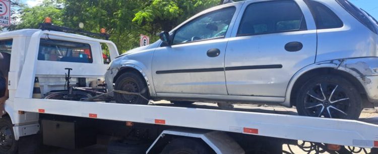 Suspeito de atropelamento com vítima fatal é localizado e levado à delegacia em Caraguatatuba