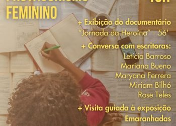 Documentário e bate-papo com escritoras sobre Literatura e Protagonismo Feminino são atrações neste sábado no Polo Cultural Profª Adaly Coelho Passos