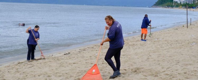 Secretaria de Administração convoca mais 17 bolsistas do PEAD para limpeza dos espaços públicos de Caraguatatuba
