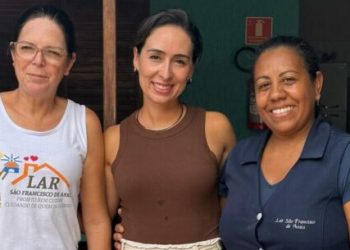 Presidente do Fundo Social visita Lar São Francisco de Assis e Instituição de Longa Permanência em Caraguatatuba