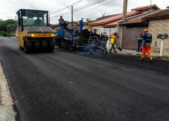 Obras de pavimentação transformam ruas do conjunto habitacional no Indaiá