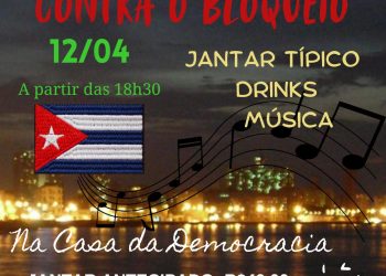 NOITE CUBANA CONTRA O BLOQUEIO