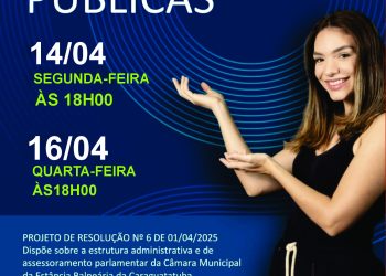 Câmara de Caraguatatuba discute projeto de lei e veto em sessão nesta terça-feira