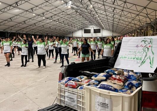 Mais de 150 profissionais de enfermagem participam do 1º Aulão de Ritmado e engajam ação solidária