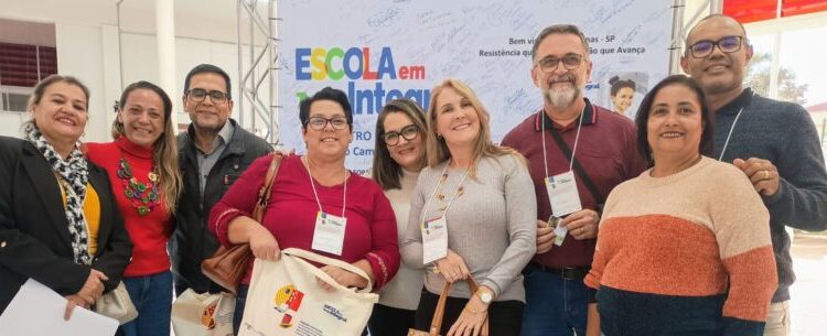 Representantes da Secretaria e do Conselho Municipal de Educação participam de encontro sobre Escola em Tempo Integral em Campinas