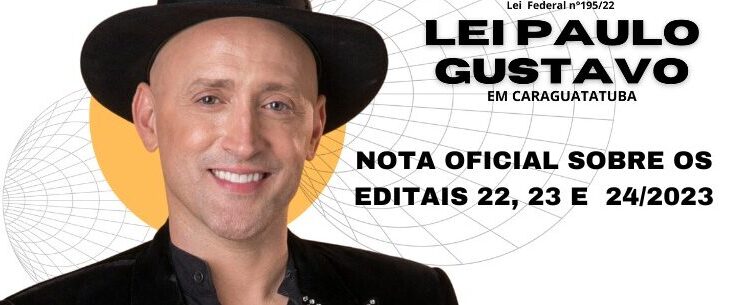 Prazo para execução dos projetos da Lei Paulo Gustavo é prorrogado em Caraguatatuba