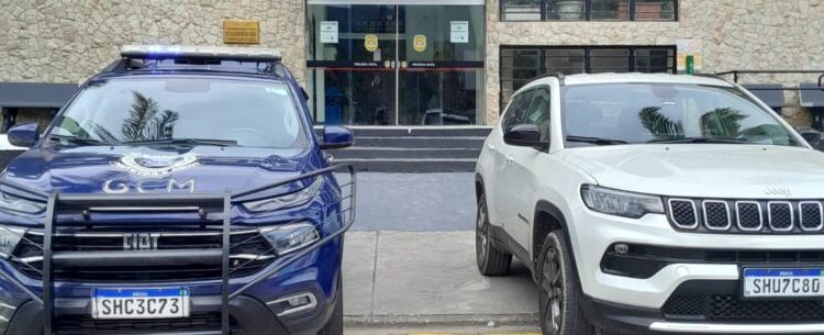 GCM de Caraguatatuba intercepta veículos clonados e caso de apropriação indébita em diferentes pontos da cidade