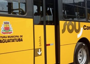 Três novos ônibus entram em circulação na frota do transporte público de Caraguatatuba