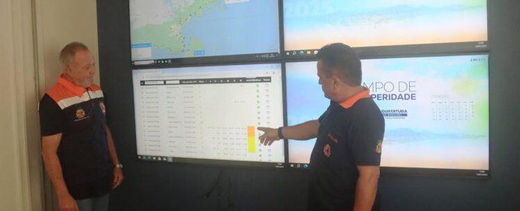 Caraguatatuba recebe alerta da Defesa Civil do Estado para chuva e frio entre terça e sexta-feira
