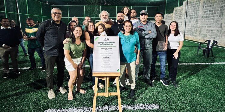 Prefeito Toninho Colucci inaugura novo espaço de lazer no Cantagalo em Ilhabela