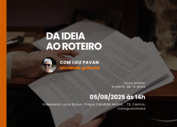 Próxima oficina do Pontos MIS “Da ideia ao roteiro”   está com inscrições abertas em Caraguatatuba