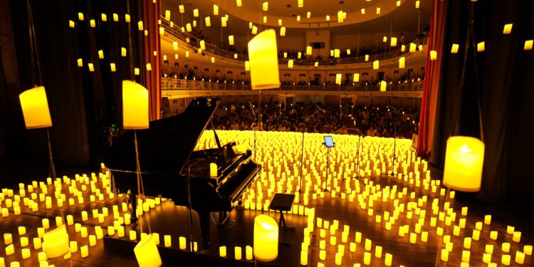 Espetáculo à luz de velas “Starlight Concert” é destaque no Teatro Mario Covas em julho  