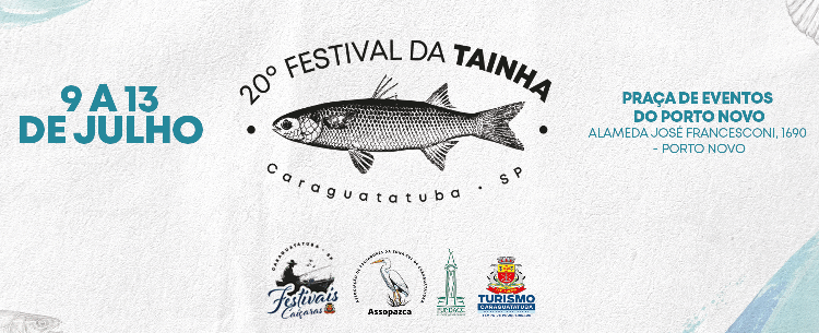 20º Festival da Tainha começa nesta quarta-feira em Caraguatatuba
