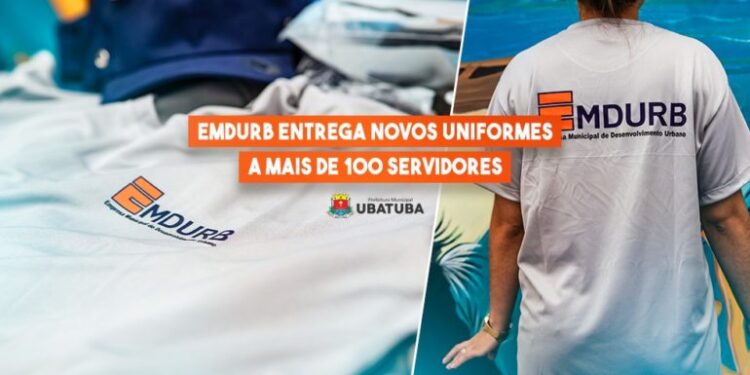 Emdurb entrega novos uniformes a mais de cem servidores