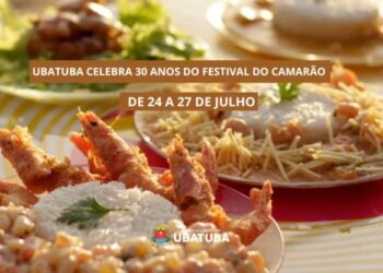 Ubatuba celebra 30 anos do Festival do Camarão de 24 a 27 de julho