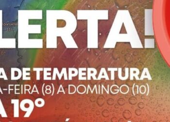 Alerta para queda de temperatura em Caraguatatuba