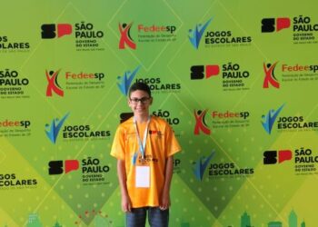 Estudante de Caraguatatuba conquista 2º lugar no Xadrez Blitz Sub-14 do JEESP