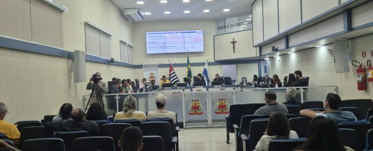 Técnicos do Planejamento participam da audiência final do PPA 2026–2029 e da LDO 2026 na Câmara Municipal