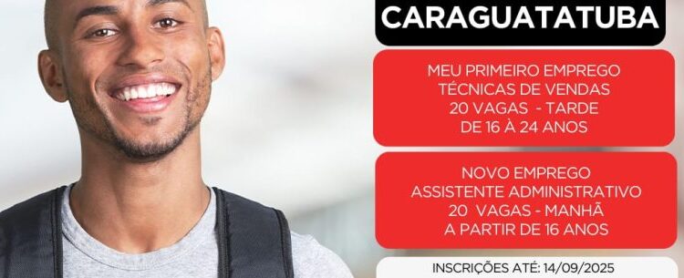 Inscrições abertas para cursos gratuitos de Assistente Administrativo e Técnicas em Vendas