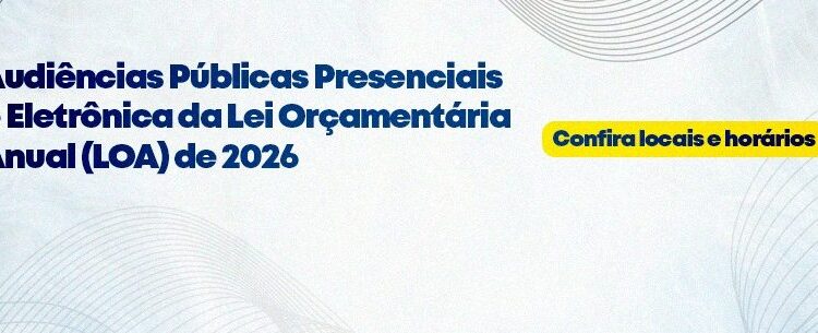 Audiências Públicas da LOA 2026 de Caraguatatuba começam no dia 11 de setembro