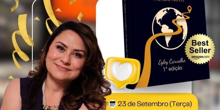 *Empresária e mentora de negócios, Egley Carvalho lança best-seller da Amazon  ‘Recalculando a Rota’, na Livraria Drummond, na Av. Paulista, nesta terça-feira (23 de setembro)*