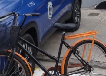 Guarda Civil de Caraguatatuba prende homem por furto de bicicleta