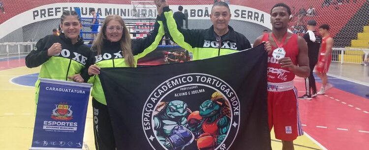 Atletas de Caraguatatuba são destaque no Campeonato de Boxe FEBESP Fest em Taboão da Serra