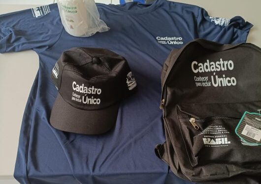 Entrevistadores do Cadastro Único de Caraguatatuba terão novos kits de identificação