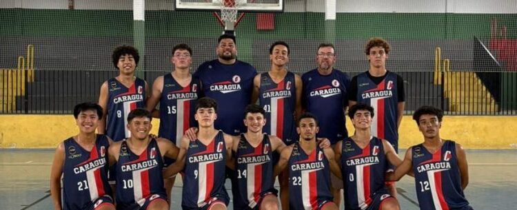 Basquete masculino de Caraguatatuba vence Caçapava e abre vantagem na semifinal do Metropolitano sub-17