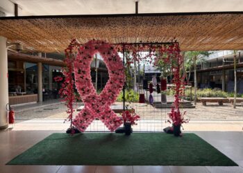 Serramar Shopping e Fundo Social de Caraguatatuba promovem campanha de Outubro Rosa com arrecadação de lenços